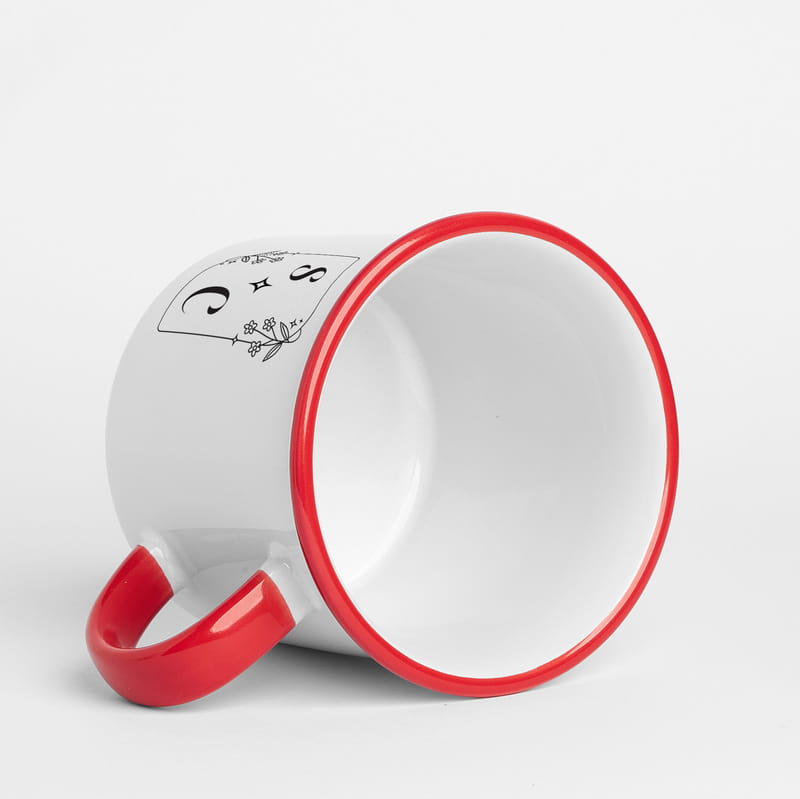 Minimal Harf Fotoğraflı Sevgili Kupa Bardak