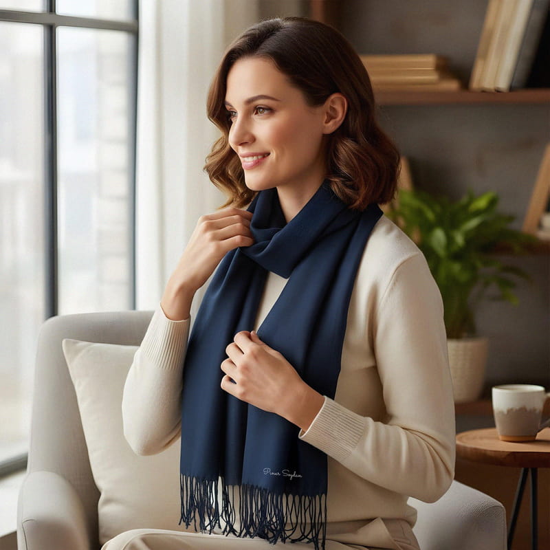 Mutlu Yıllar İsme Özel Kadın Şal