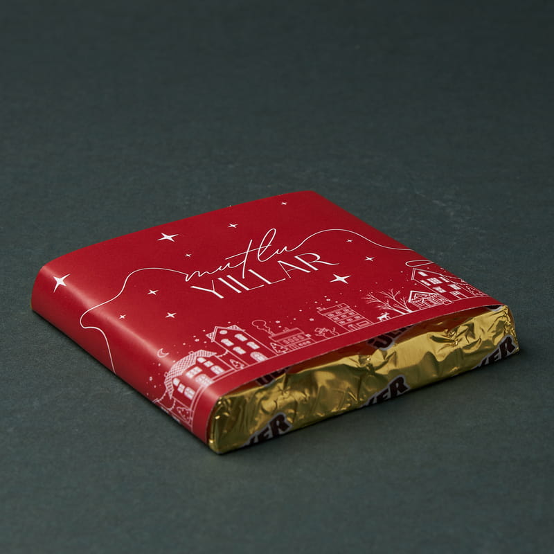 Mutlu Yıllar Mottolu Yılbaşı Ofis Hediye Kutusu