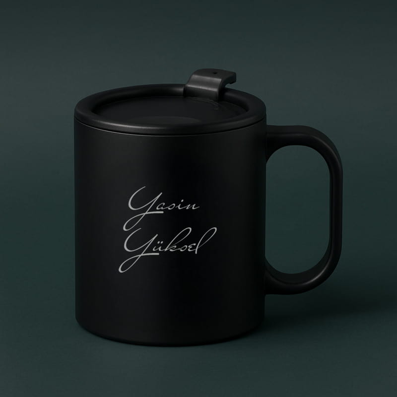 Mutlu Yıllar Yeni Yıl Hediye Kutusu - İsimli Termos Bardak Hediyeli