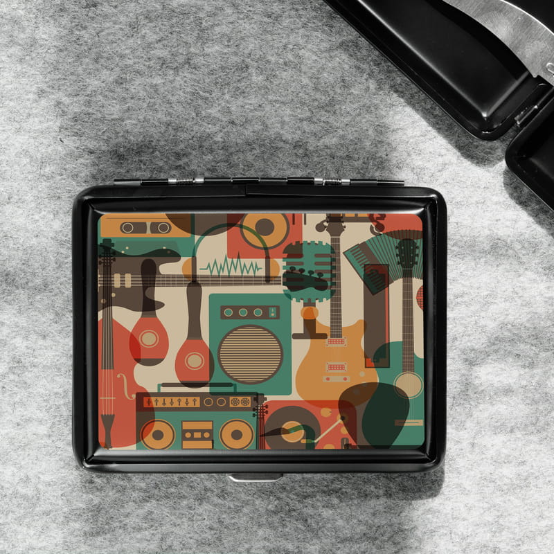 Müzikseverlere Özel Tasarımlı Sigara Tabakası