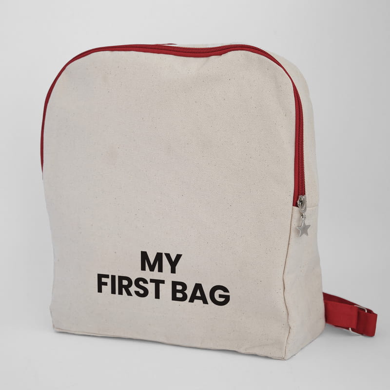 My First Bag - İlk Çantam Baskılı Sırt Çantası