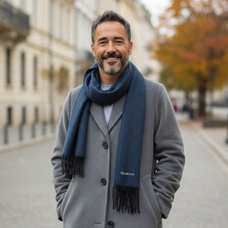 Öğretmenler Günü Serisi İsme Özel Erkek Atkı