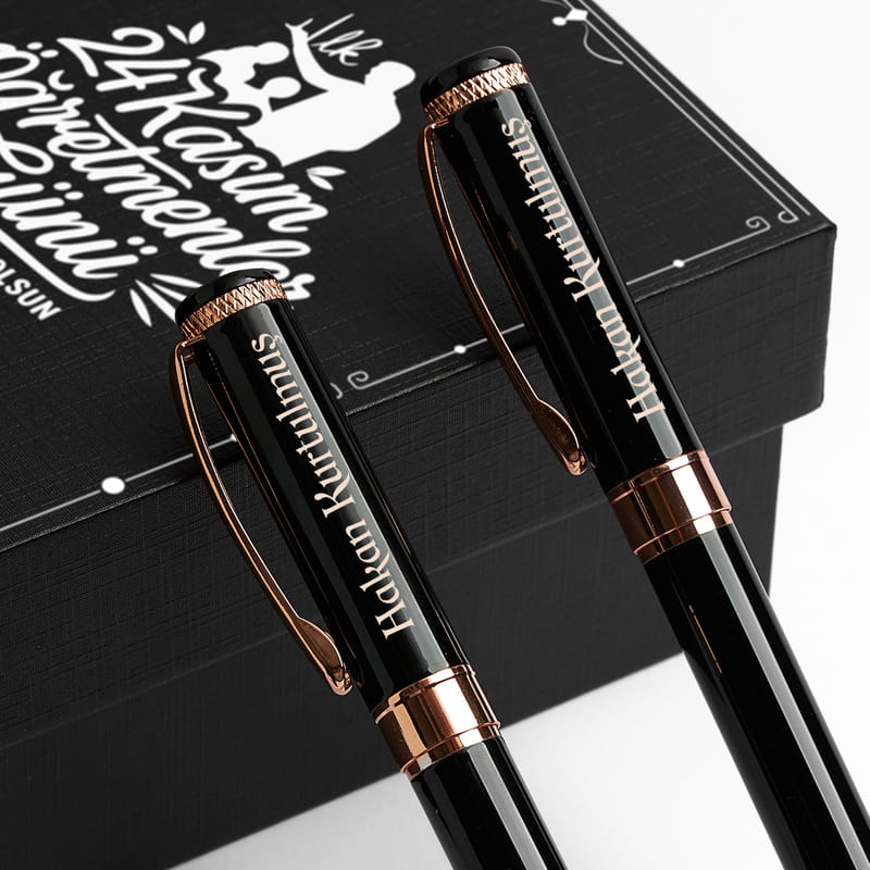 Öğretmenler Gününüz Kutlu Olsun Premium Kalem Seti