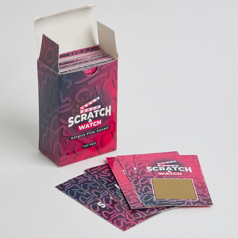 Oscar’lık Aşk Sinema Kartlı Çiftlere Özel Hediye Kutusu