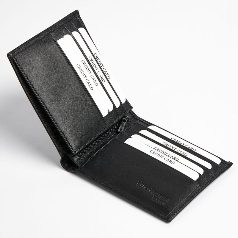 Özel Kutusunda İsimli Cüzdan Kalem Hediye Seti - Hakiki Deri