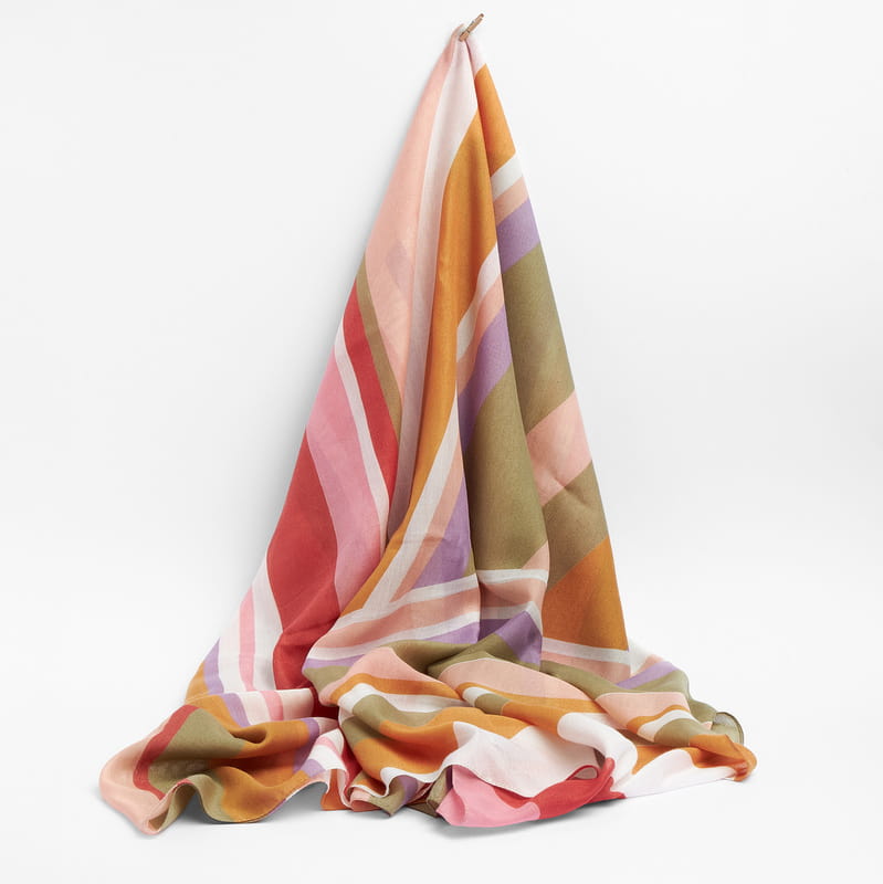 Pastel Renkler Günlük Kadın Şal