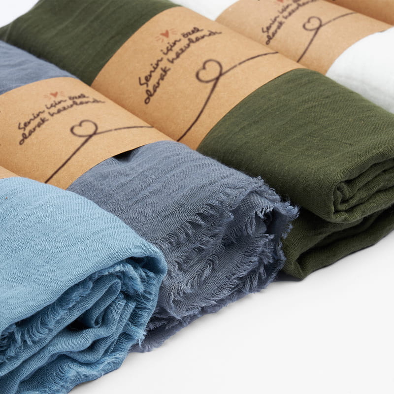 Renkli 4'lü Kadın Şal Seti