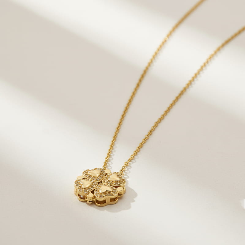 Şans Yonca Kolyeli Doğum Günü Çikolata Kutusu