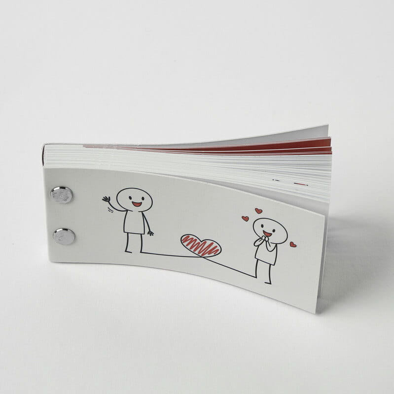 Seni Seviyorum Hareketli Animasyon Kitap - Flip Book