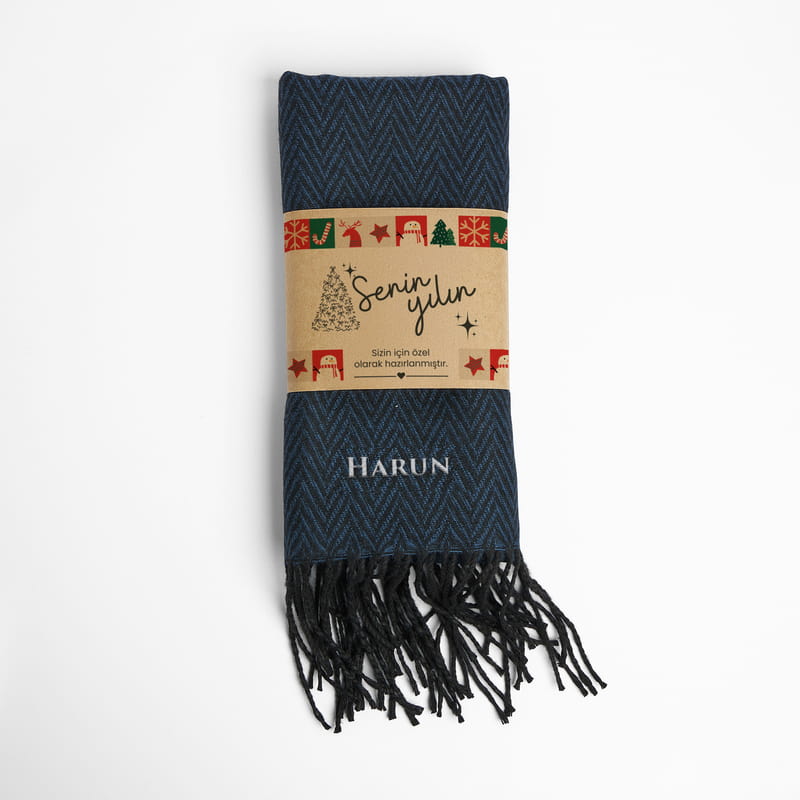 Senin Yılın Kişiye Özel İsimli Yılbaşı Atkısı