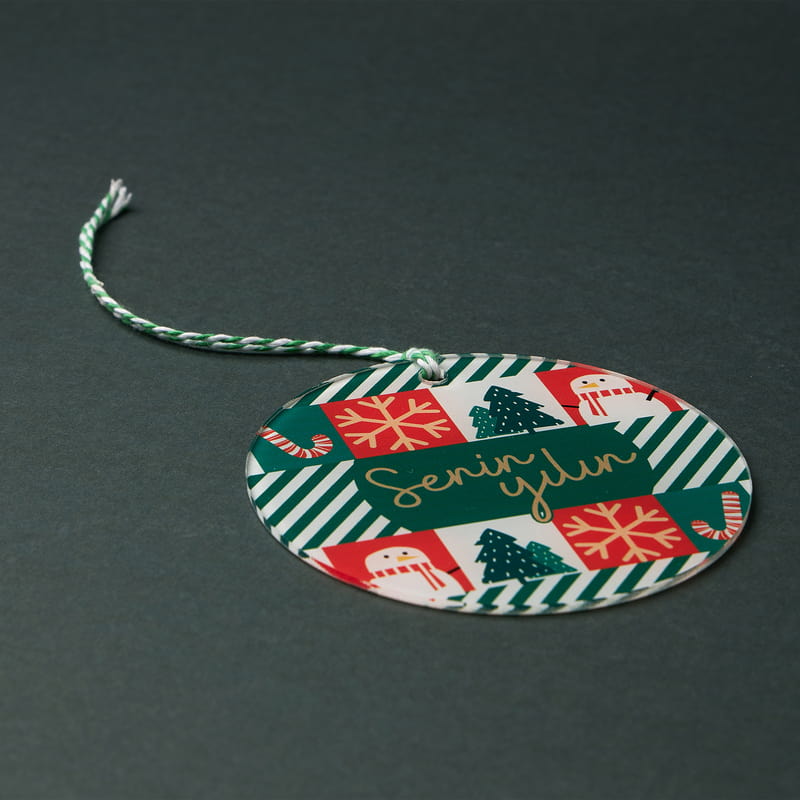 Sevgiliye Özel Anı Albümlü Yılbaşı Hediye Kutusu - Atkı Hediyeli