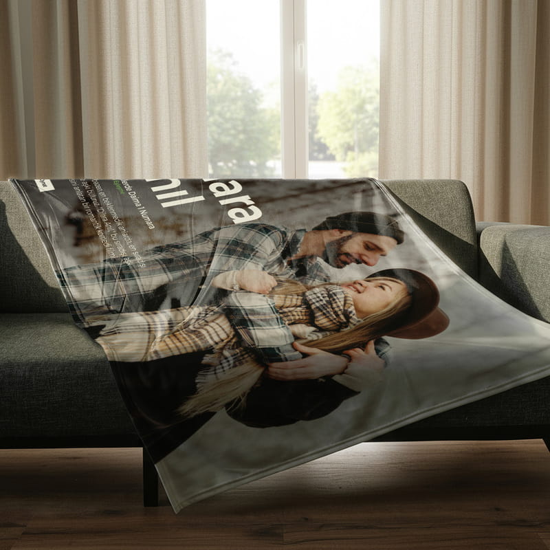 Sevgiliye Özel Lovestory TV Battaniyesi