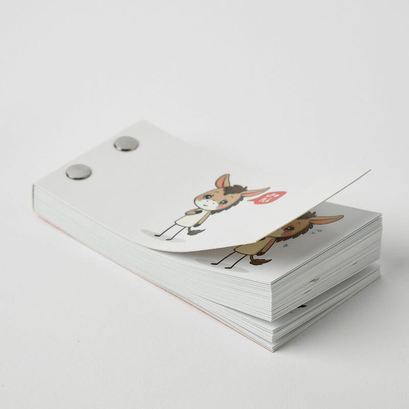 Sevgiliye Özür Dilerim Hareketli Flip book Kitap