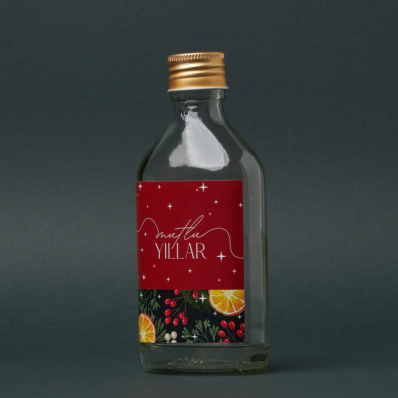 Sevgiliye Yeni Yıl Temalı Hediye Kutusu