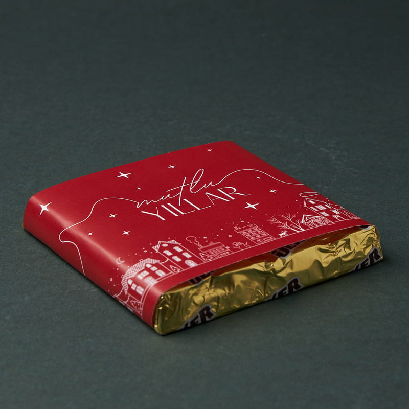 Sevgiliye Yeni Yıl Temalı Hediye Kutusu