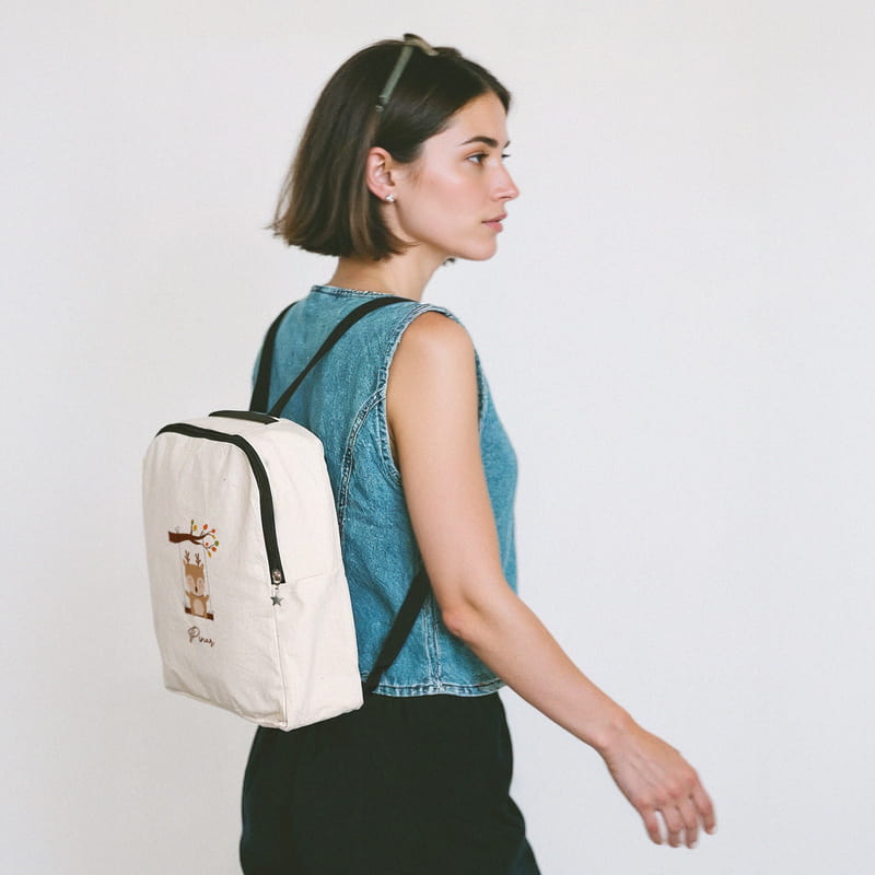 Sevimli Geyik İsimli Sırt Çantası