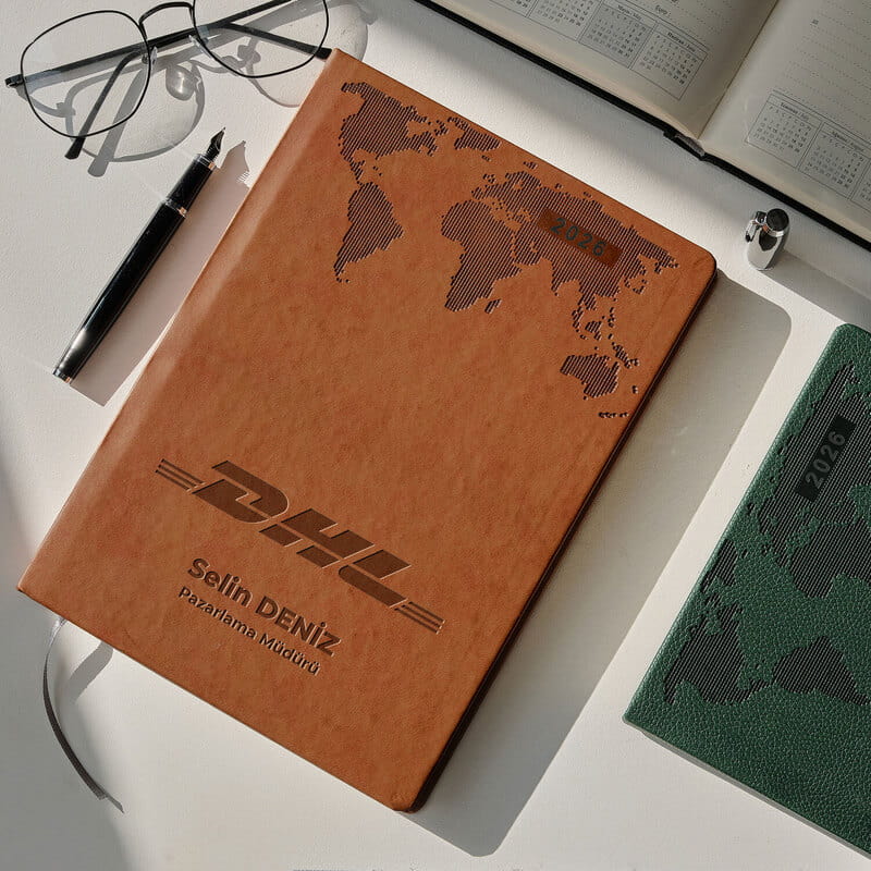 Şirket Marka Logonuza Özel İsimli Prestij Ajandası