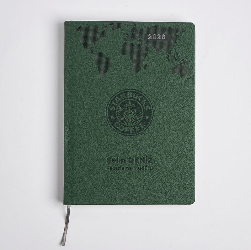 Şirket Marka Logonuza Özel İsimli Prestij Ajandası