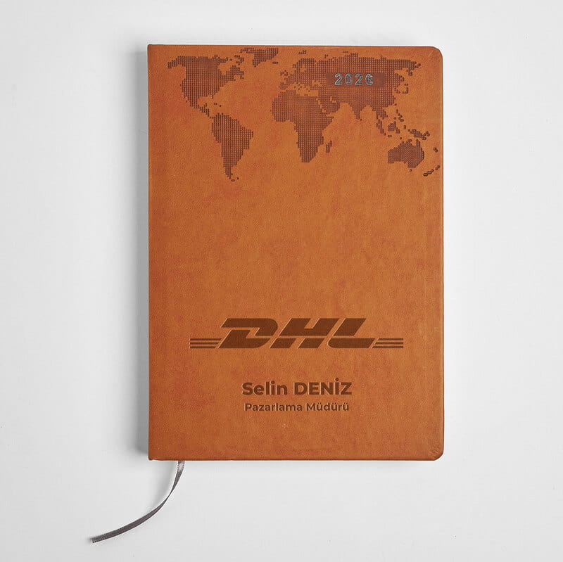 Şirket Marka Logonuza Özel İsimli Prestij Ajandası