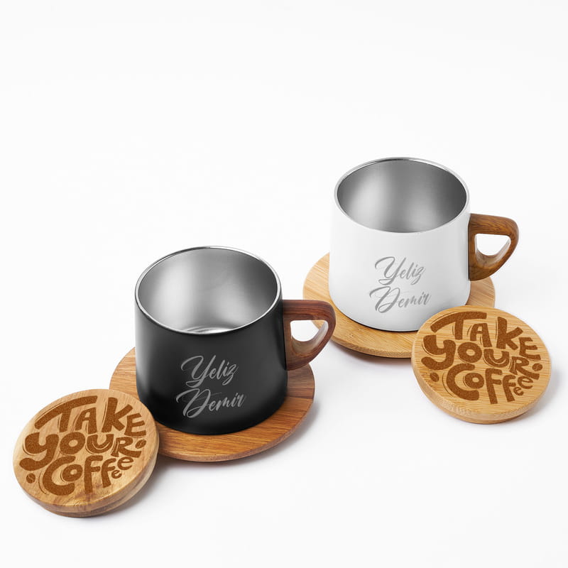 Take Your Coffee İsimli Termos Bardak