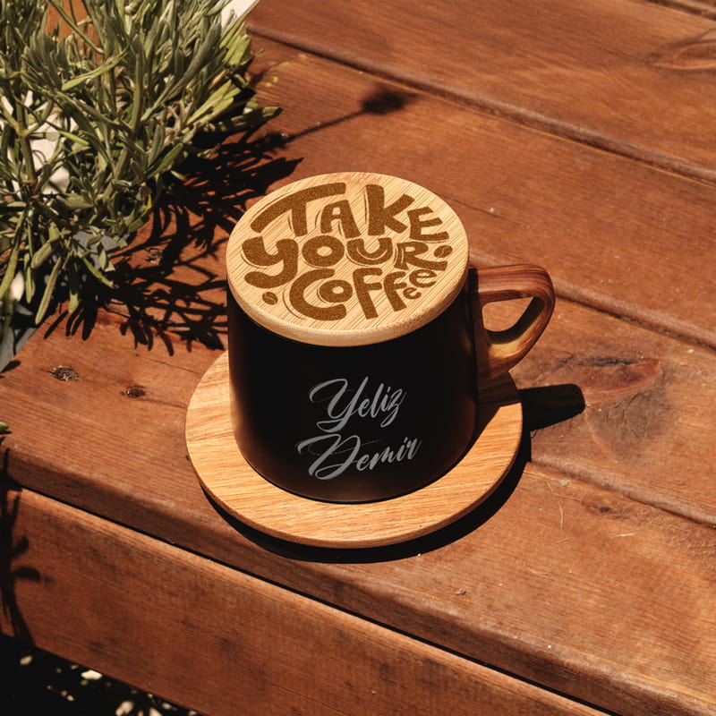 Take Your Coffee İsimli Termos Bardak