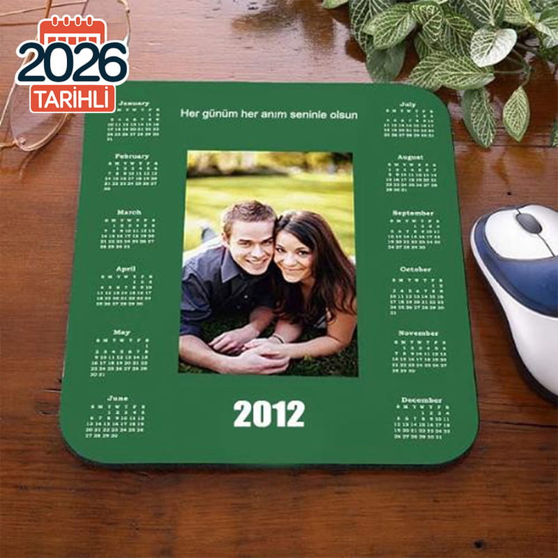 Takvimli Mouse Pad