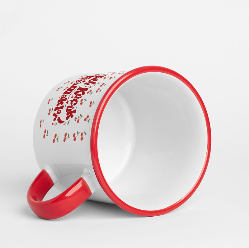 Tatlı Kaçamaklar Baskılı Kupa Bardak