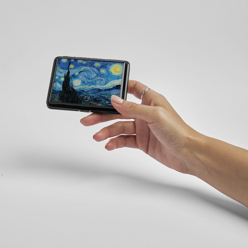 Van Gogh Yıldızlı Gece Tasarımlı Sigara Tabakası