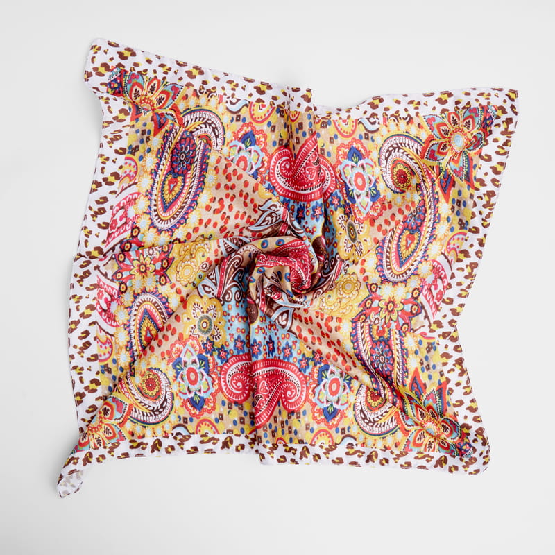 Vintage Esintiler 2'li Fular Seti