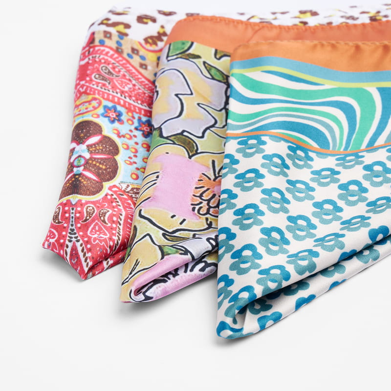 Vintage Esintiler 2'li Fular Seti