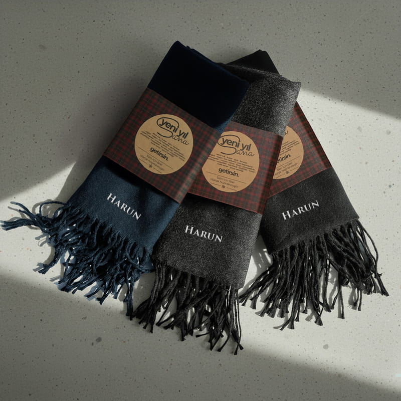 Yeni Yıl Dilekleri İsme Özel Atkı