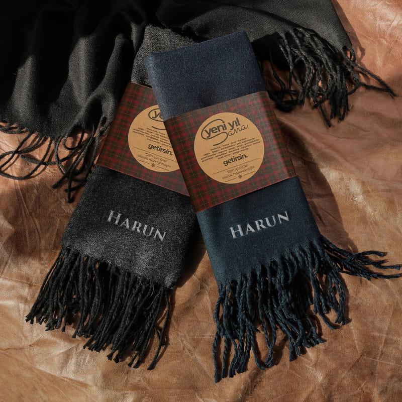 Yeni Yıl Dilekleri İsme Özel Atkı