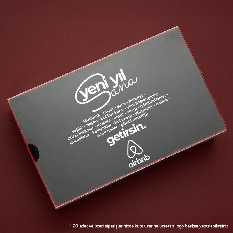 Yeni Yıl İyi Dilekler Hediye Kutusu