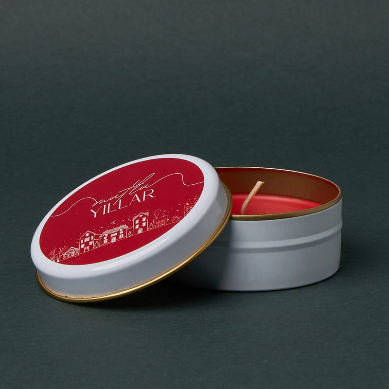 Yeni Yıla Mesajım Yılbaşı Hediye Kutusu