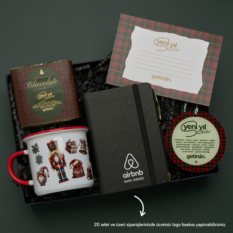 Yeni Yılda Sana İyi Dilekler Hediye Kutusu
