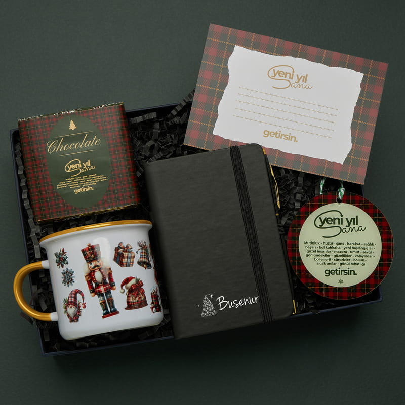 Yeni Yılda Sana İyi Dilekler Hediye Kutusu