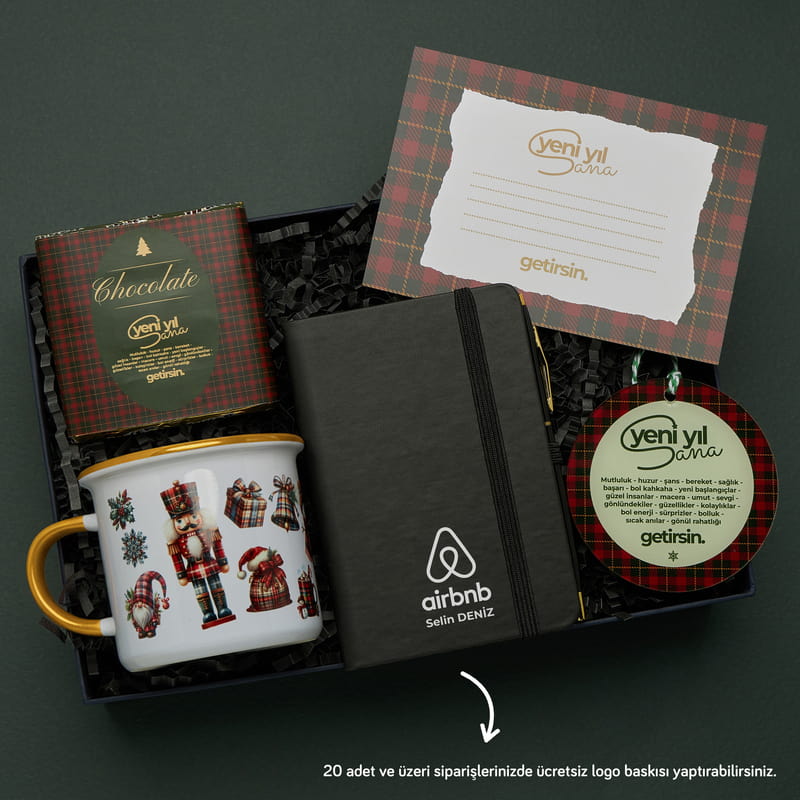 Yeni Yılda Sana İyi Dilekler Hediye Kutusu