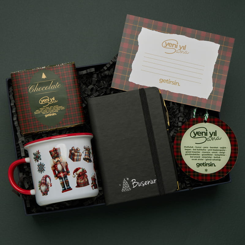 Yeni Yılda Sana İyi Dilekler Hediye Kutusu