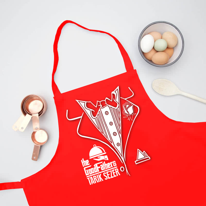 Babaya Özel Hediye Esprili Mutfak Önlüğü