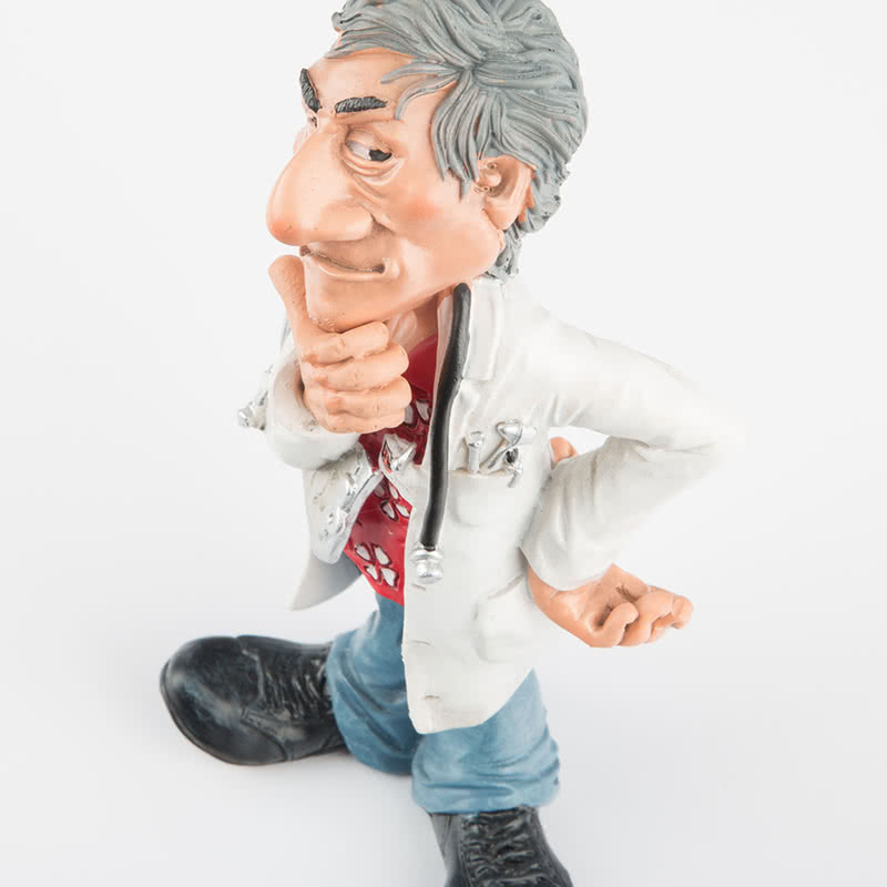 Düşünen Doktor Tasarımlı Hediye Erkek Biblo