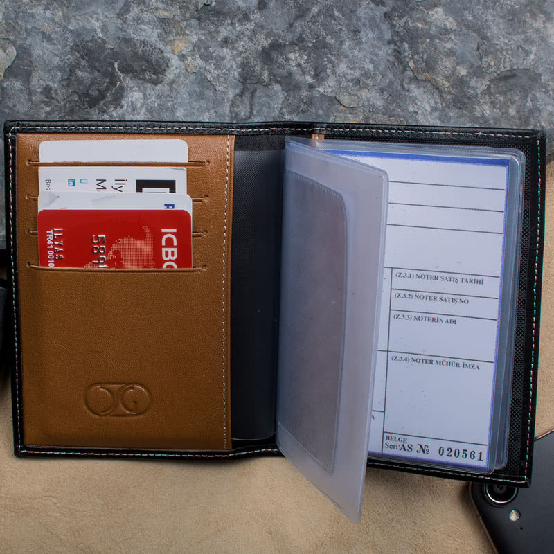 İsim Yazılı Ruhsat Kabı