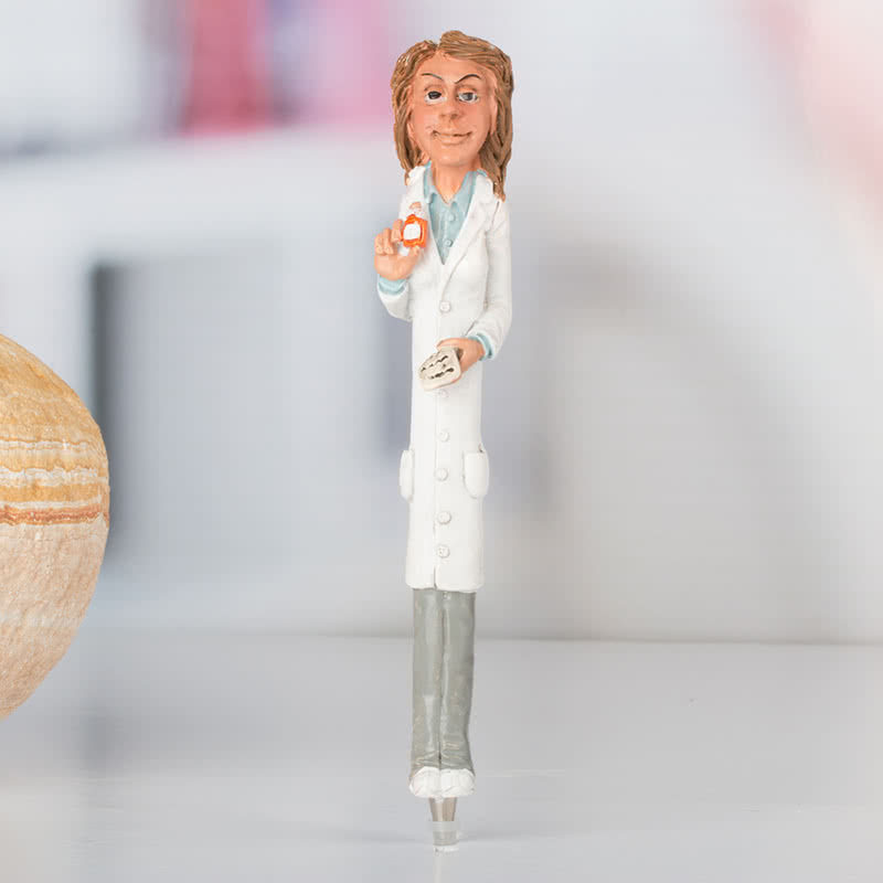 Kadın Doktor Tasarımlı Biblo Tükenmez Kalem