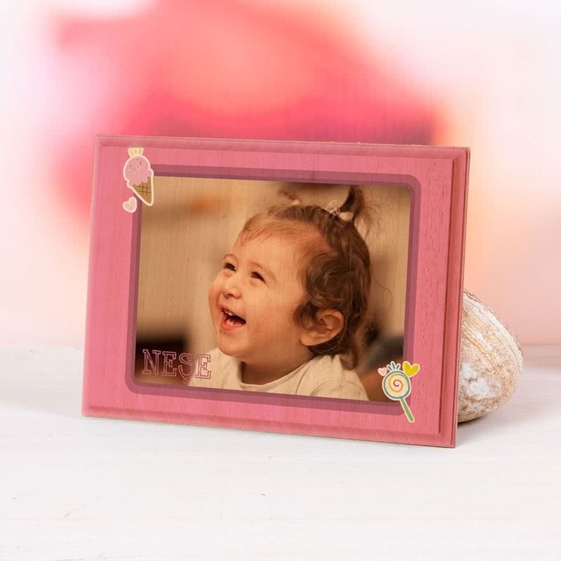 Baskılı Mini Ahşap Foto