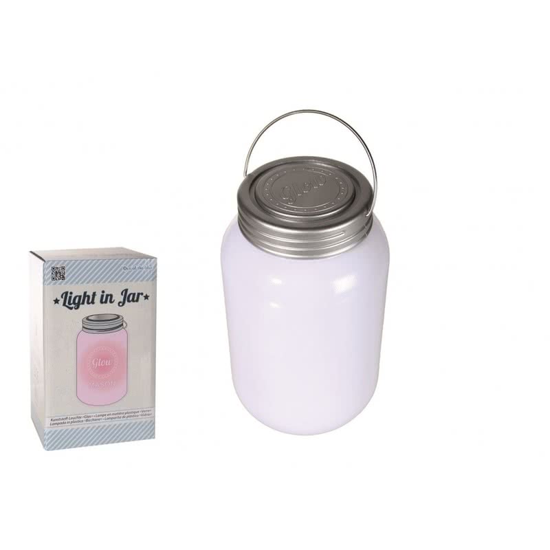 Renk Değiştiren Işıklı Eğlenceli Kavanoz