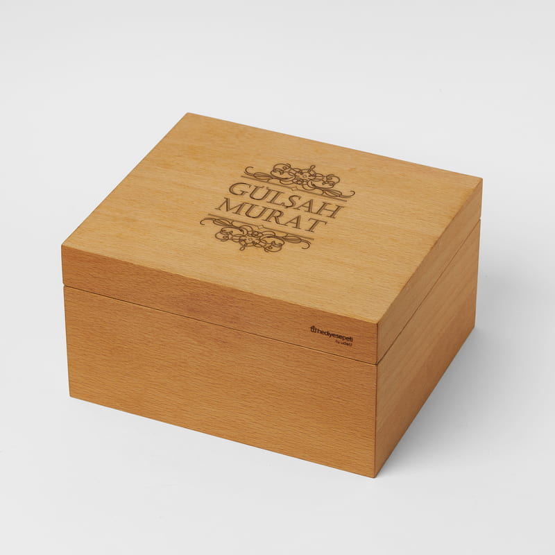 Ahşap Kutusunda İsme Özel 2'li Viski Kadehi Seti - 6 Tasarım Seçenekli