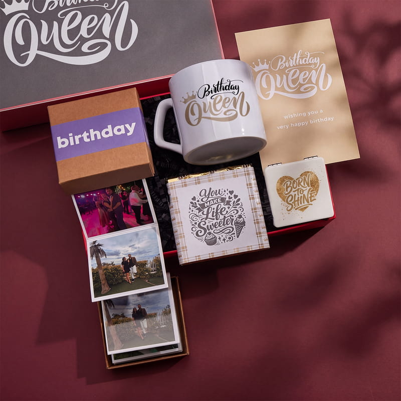 Akordiyonla Açılan Anılar Doğum Günü Kutusu