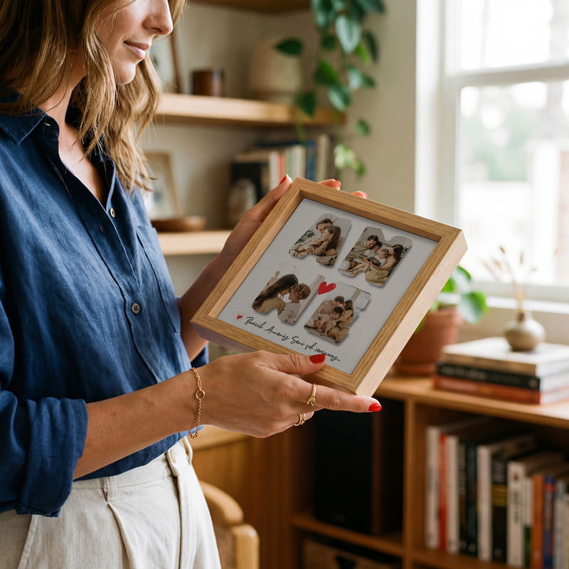 ANNE Fotoğraflı Ahşap Tablo