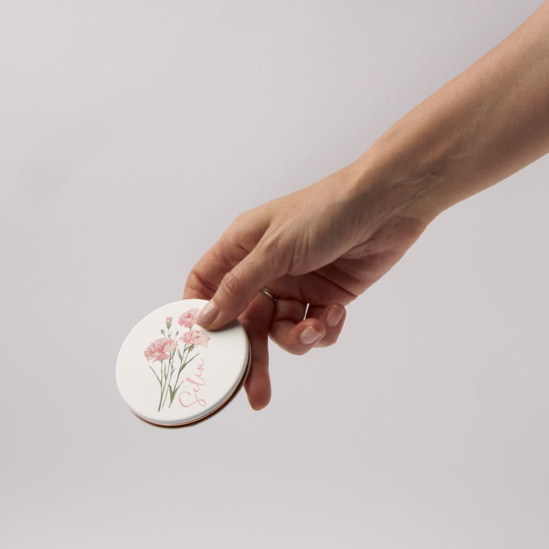 ANNE Serisi Kişiye Özel Makyaj Aynası - Tasarım Seçenekli