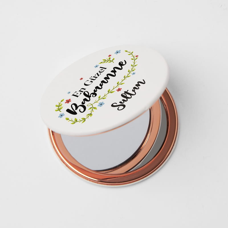 ANNE Serisi Kişiye Özel Makyaj Aynası - Tasarım Seçenekli